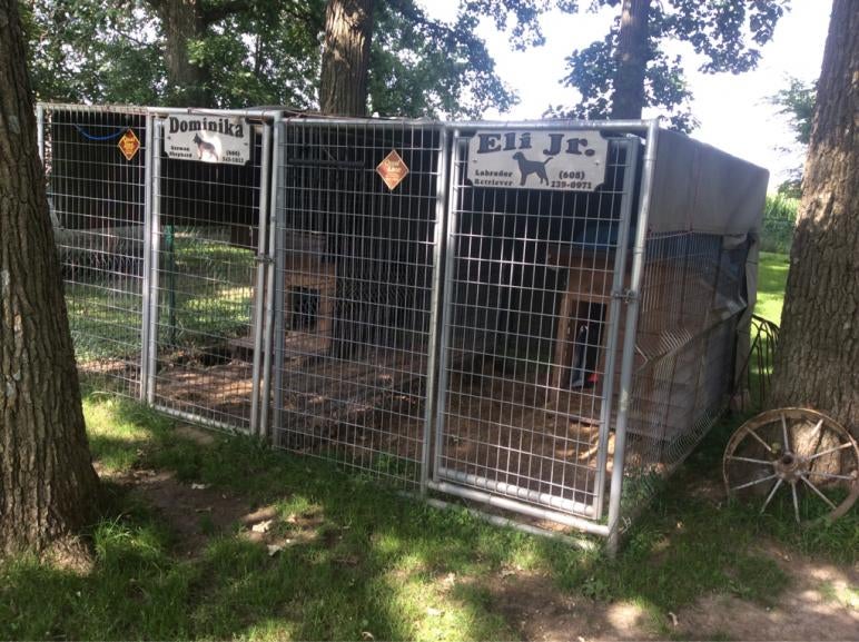 outdoor dog kennel for german shepherd